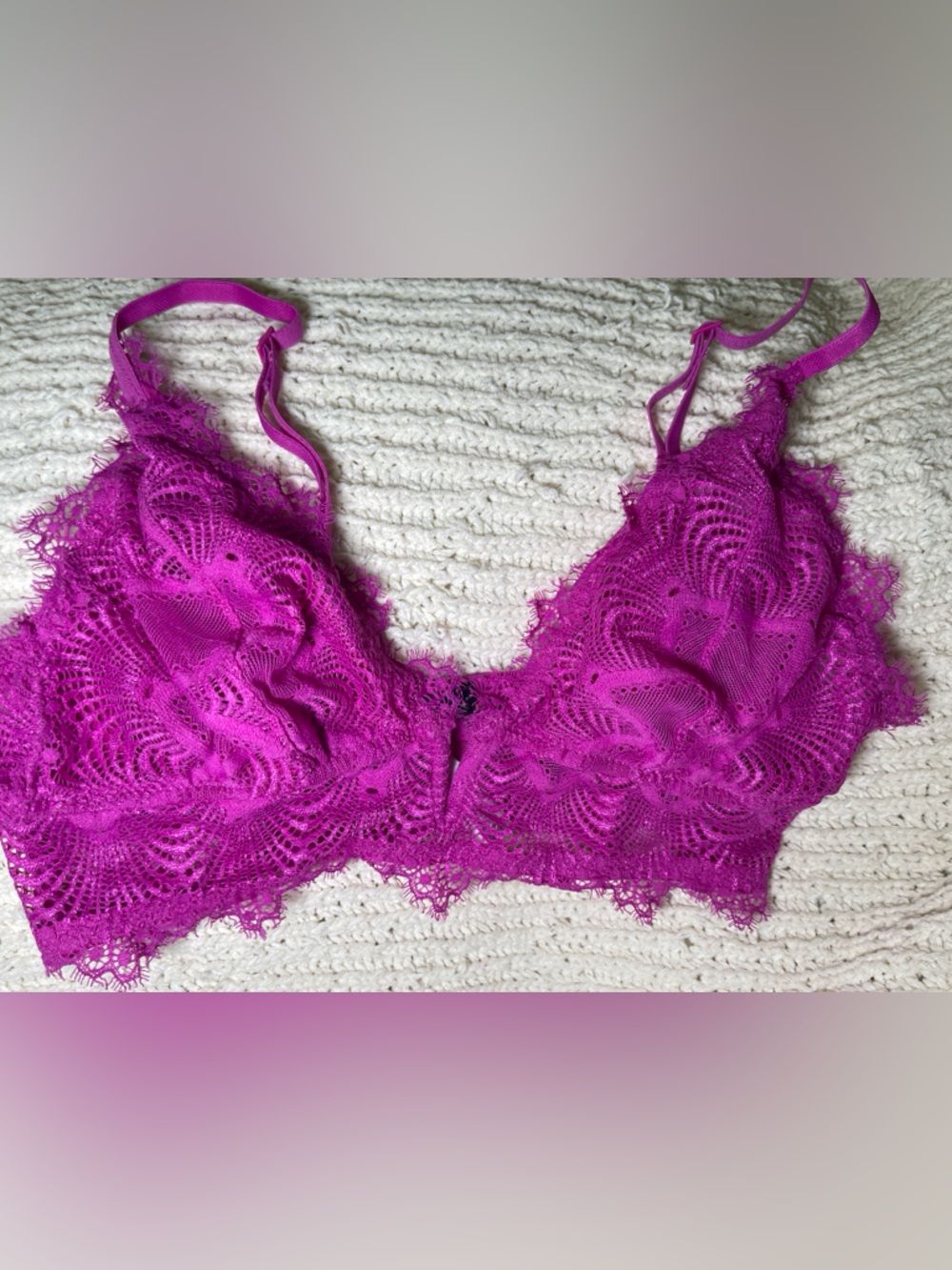 Cosabella Magenta Lace Bralette